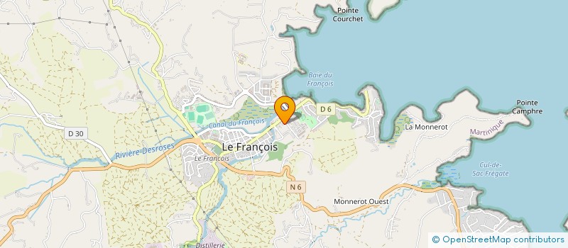 localisation de l'entreprise LYCEE POLYVALENT LA JETEE à LE FRANCOIS