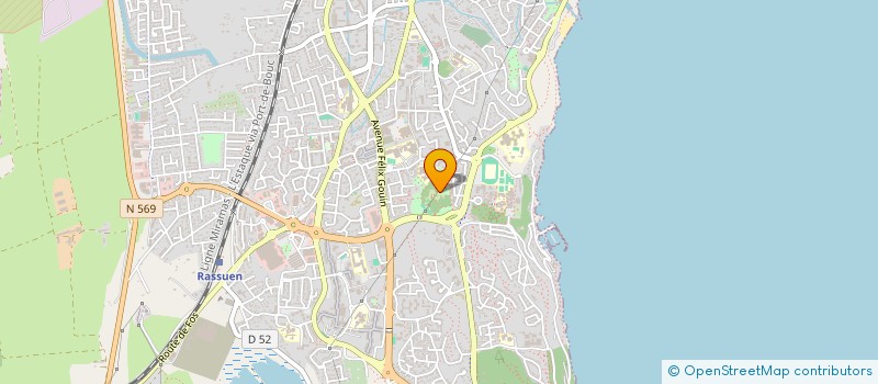 localisation de l'entreprise LYCEE POLYVALENT RIMBAUD ARTHUR  ISTRES