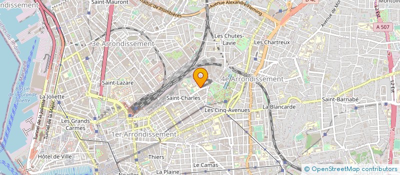 localisation de l'entreprise LYCEE POLYVALENT ST CHARLES à MARSEILLE