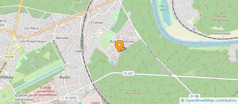 localisation de l'entreprise LYCEE POLYVALENT URUGUAY FRANCE  AVON