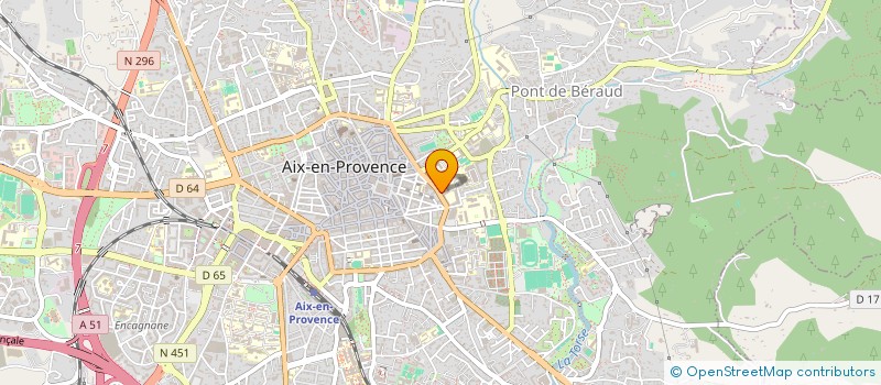 localisation de l'entreprise LYCEE POLYVALENT VAUVENARGUES à AIX-EN-PROVENCE