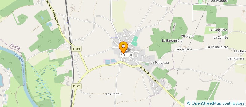 localisation de l'entreprise LYCEE PROF AGRICOLE PRIVE LES TILLEULS à LES HAUTS-D'ANJOU