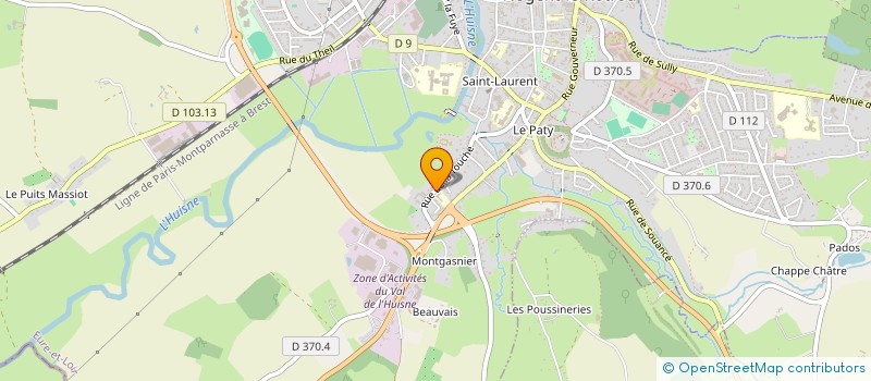localisation de l'entreprise LYCEE PROFES AGRICOLE PRIVE DU PERCHE à NOGENT-LE-ROTROU