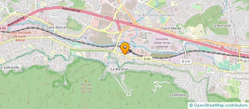 localisation de l'entreprise LYCEE PROFESIONNEL JULLIAN CAMILLE à MARSEILLE