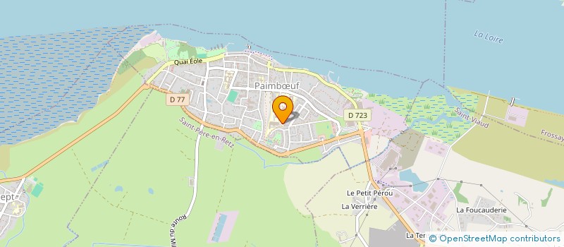 localisation de l'entreprise LYCEE PROFESSIONNEL ALBERT CHASSAGNE à PAIMBŒUF