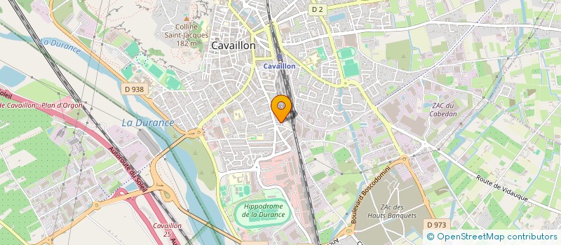 localisation de l'entreprise LYCEE PROFESSIONNEL ALEXANDRE DUMAS - LYCEE DES METIERS DE LA ROUTE, DE LA RELATION CLIENT ET DES ARTS DE LA TABLE à CAVAILLON