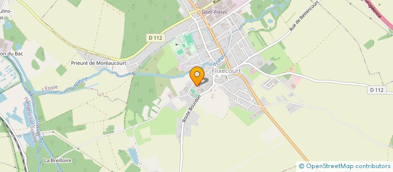 localisation de l'entreprise LYCEE PROFESSIONNEL ALFRED MANESSIER à FLIXECOURT