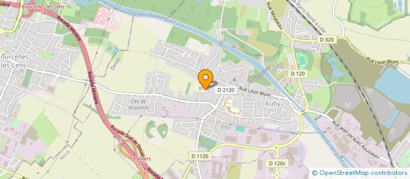 localisation de l'entreprise LYCEE PROFESSIONNEL AMBROISE CROIZAT à AUBY