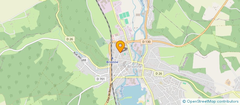 localisation de l'entreprise LYCEE PROFESSIONNEL AUGUSTIN BOISMARD à BRIONNE