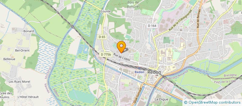 localisation de l'entreprise LYCEE PROFESSIONNEL BEAUMONT à REDON