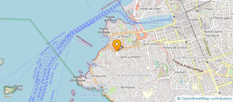 localisation de l'entreprise LYCEE PROFESSIONNEL COLBERT - LYCEE DES METIERS DES SERVICES AUX ENTREPRISES ET A LA PERSONNE à MARSEILLE
