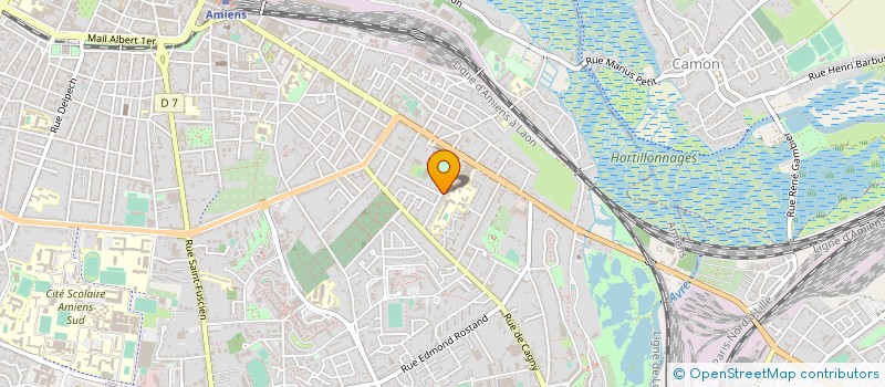 localisation de l'entreprise LYCEE PROFESSIONNEL DE L'ACHEULEEN à AMIENS