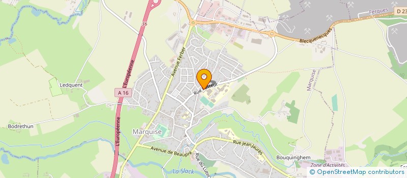 localisation de l'entreprise LYCEE PROFESSIONNEL DES DEUX CAPS à MARQUISE