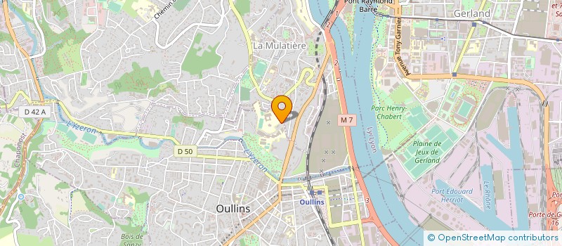 localisation de l'entreprise LYCEE PROFESSIONNEL EDMOND LABBE à OULLINS-PIERRE-BENITE