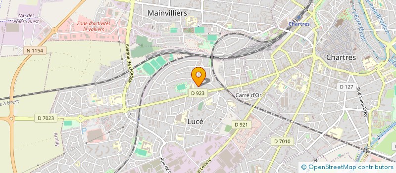 localisation de l'entreprise LYCEE PROFESSIONNEL ELSA TRIOLET à LUCE