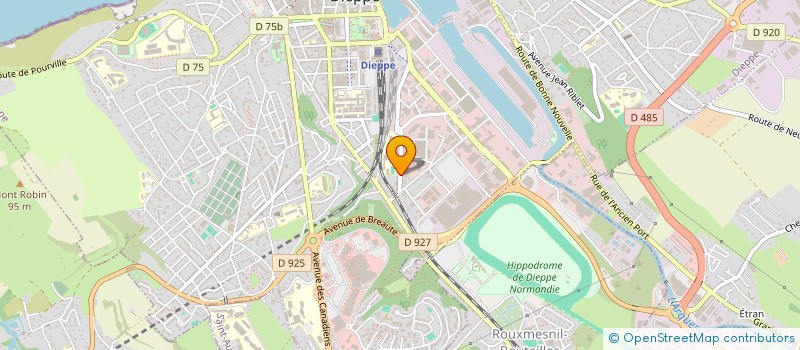 localisation de l'entreprise LYCEE PROFESSIONNEL EMULATION DIEPPOISE à DIEPPE