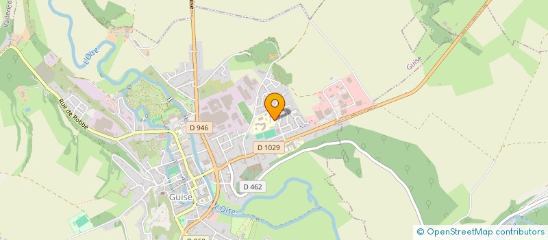 localisation de l'entreprise LYCEE PROFESSIONNEL FRANCOISE DOLTO à GUISE