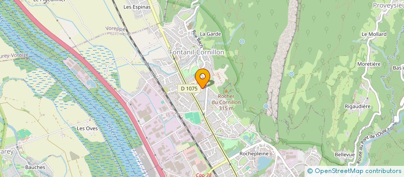 localisation de l'entreprise LYCEE PROFESSIONNEL FRANCOISE DOLTO à FONTANIL-CORNILLON