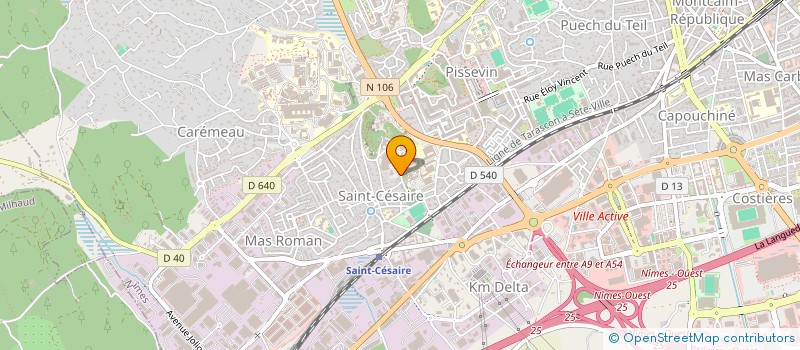 localisation de l'entreprise LYCEE PROFESSIONNEL GASTON DARBOUX à NIMES