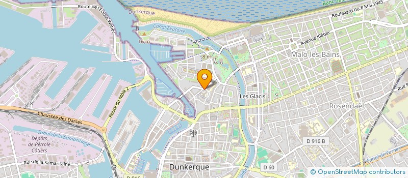 localisation de l'entreprise LYCEE PROFESSIONNEL GUY DEBEYRE à DUNKERQUE