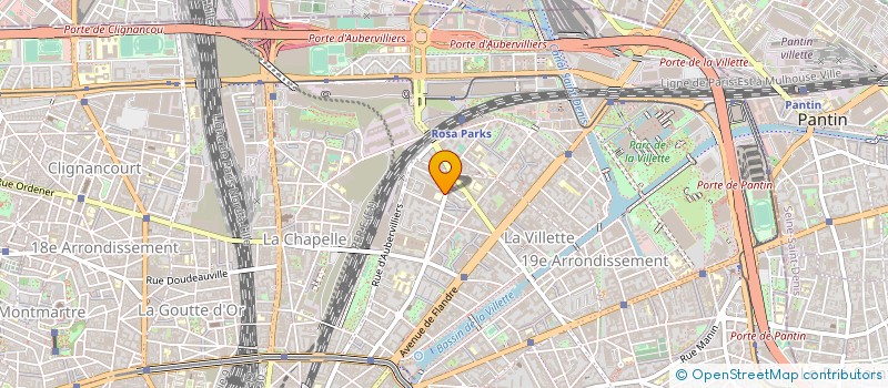 localisation de l'entreprise LYCEE PROFESSIONNEL HECTOR GUIMARD à PARIS