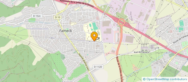 localisation de l'entreprise LYCEE PROFESSIONNEL JEAN MACE à FAMECK
