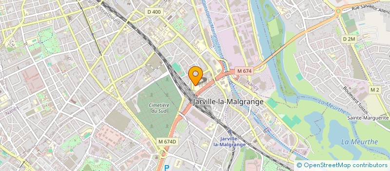 localisation de l'entreprise LYCEE PROFESSIONNEL JEAN PROUVE-LYCEE DES METIERS à NANCY