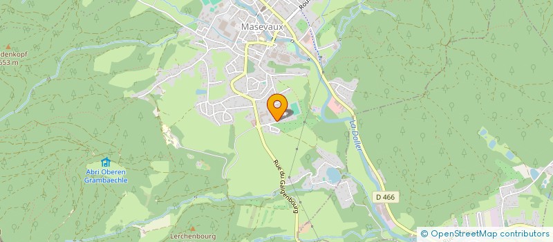 localisation de l'entreprise LYCEE PROFESSIONNEL JOSEPH VOGT à MASEVAUX-NIEDERBRUCK