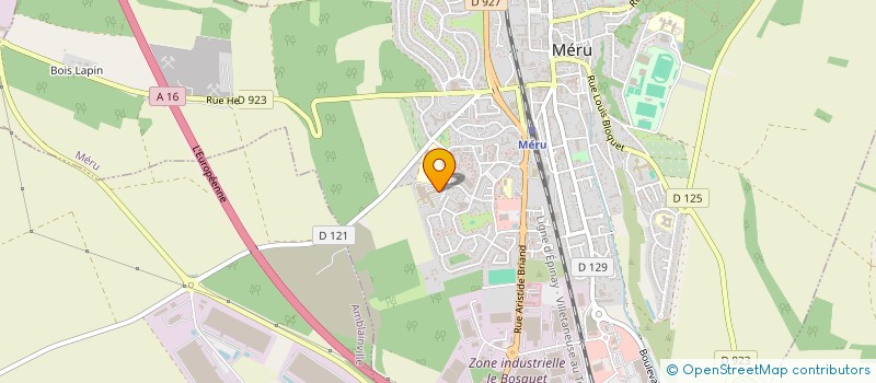 localisation de l'entreprise LYCEE PROFESSIONNEL LAVOISIER à MERU