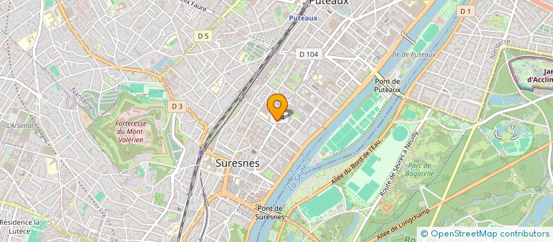 localisation de l'entreprise LYCEE PROFESSIONNEL LOUIS BLERIOT, LYCEE DES METIERS DES ENERGIES à SURESNES