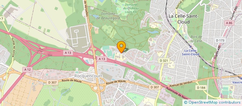 localisation de l'entreprise LYCEE PROFESSIONNEL LUCIEN R DUCHESNE à LA CELLE-SAINT-CLOUD
