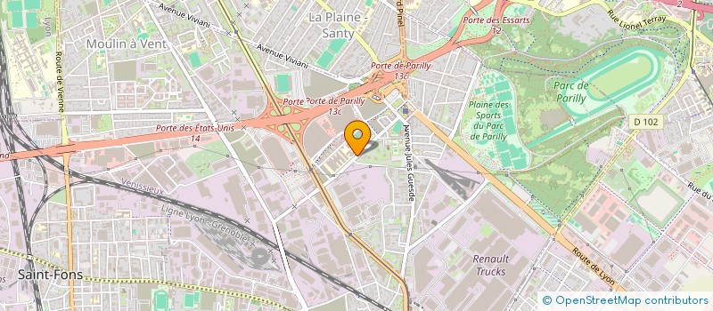 localisation de l'entreprise LYCEE PROFESSIONNEL MARC SEGUIN à VENISSIEUX
