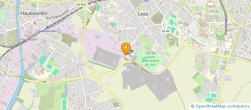 localisation de l'entreprise LYCEE PROFESSIONNEL MAURICE DUHAMEL à LOOS
