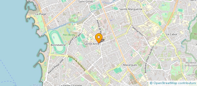localisation de l'entreprise LYCEE PROFESSIONNEL MISTRAL FREDERIC à MARSEILLE 8EME