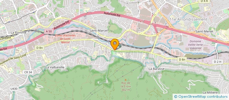 localisation de l'entreprise LYCEE PROFESSIONNEL MODELE ELECTRONIQUE à MARSEILLE