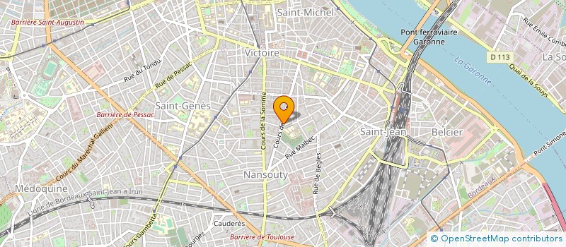 localisation de l'entreprise LYCEE PROFESSIONNEL NICOLAS BREMONTIER à BORDEAUX
