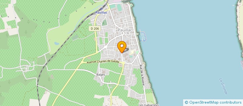 localisation de l'entreprise LYCEE PROFESSIONNEL ODILON REDON à PAUILLAC