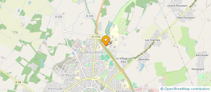 localisation de l'entreprise LYCEE PROFESSIONNEL OLIVIER GUICHARD à GUERANDE