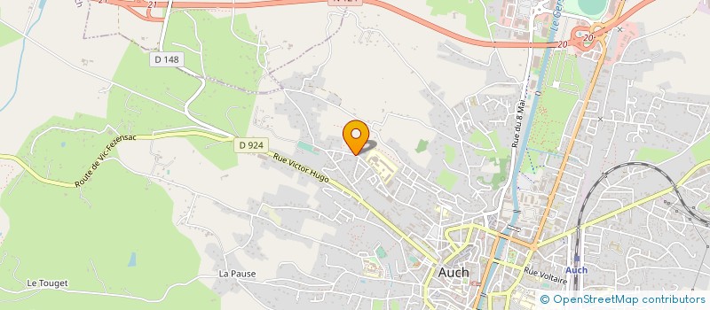 localisation de l'entreprise LYCEE PROFESSIONNEL PARDAILHAN à AUCH