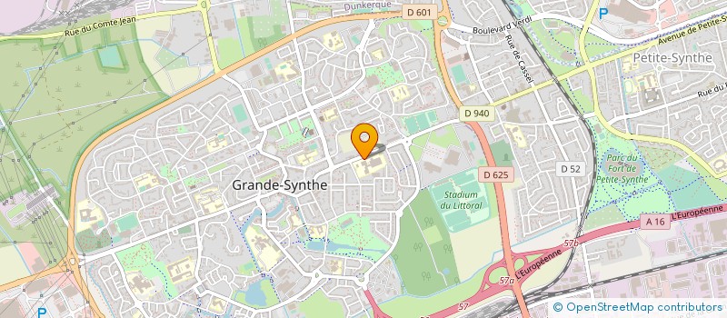 localisation de l'entreprise LYCEE PROFESSIONNEL PLAINES DU NORD à GRANDE-SYNTHE