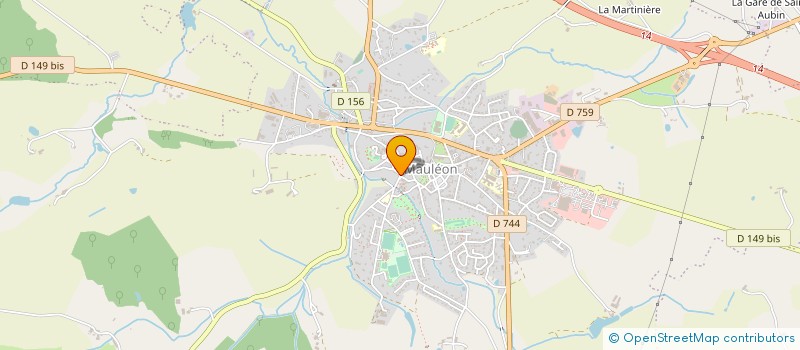 localisation de l'entreprise LYCEE PROFESSIONNEL PRIVE  MAULEON