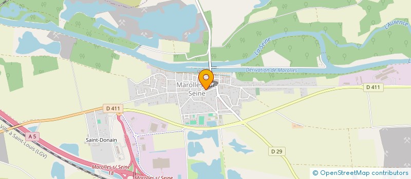 localisation de l'entreprise LYCEE PROFESSIONNEL REGIONAL GUSTAVE EIFFEL - LYCEE DES METIERS  VARENNES-SUR-SEINE