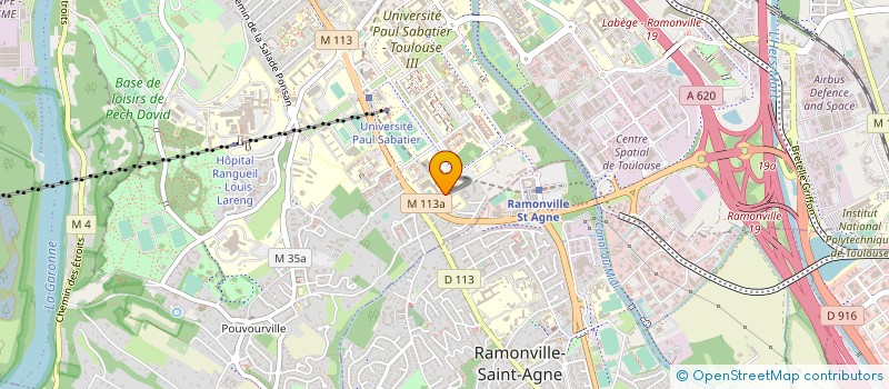 localisation de l'entreprise LYCEE PROFESSIONNEL RENEE BONNET à TOULOUSE