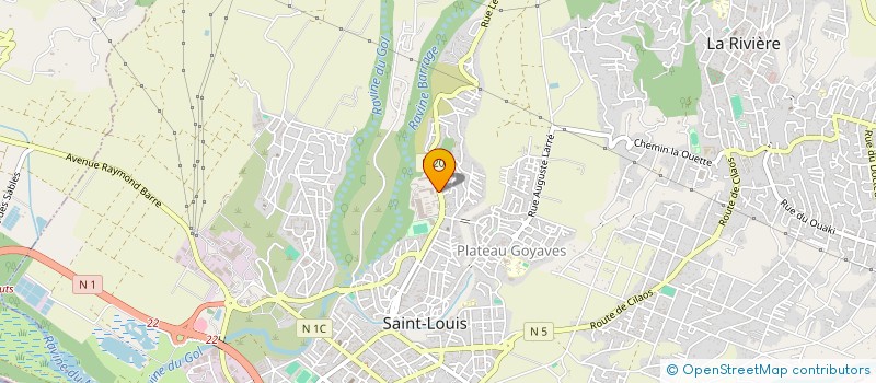 localisation de l'entreprise LYCEE PROFESSIONNEL ROCHES MAIGRES à SAINT-LOUIS