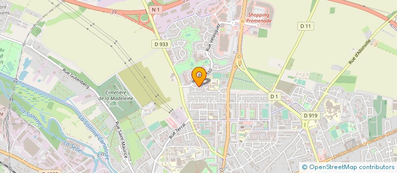 localisation de l'entreprise LYCEE PROFESSIONNEL ROMAIN ROLLAND à AMIENS