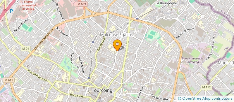 localisation de l'entreprise LYCEE PROFESSIONNEL SEVIGNE - LYCEE DES METIERS à TOURCOING