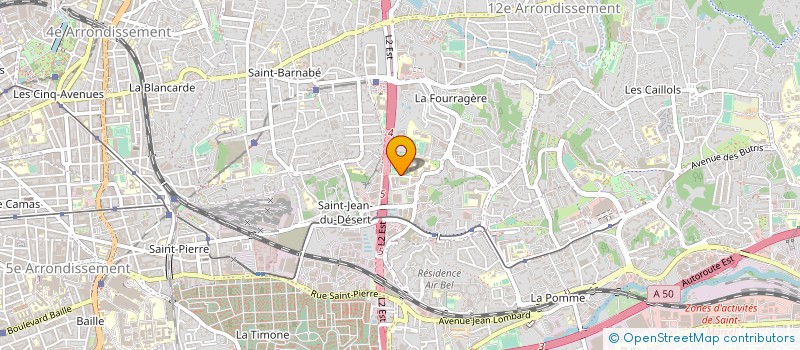 localisation de l'entreprise LYCEE REGIONAL NELSON MANDELA à MARSEILLE