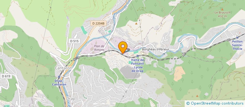 localisation de l'entreprise LYCEE RENE GOSCINNY  DRAP