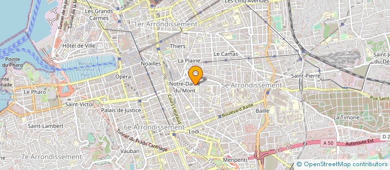localisation de l'entreprise LYCEE SULLY à MARSEILLE
