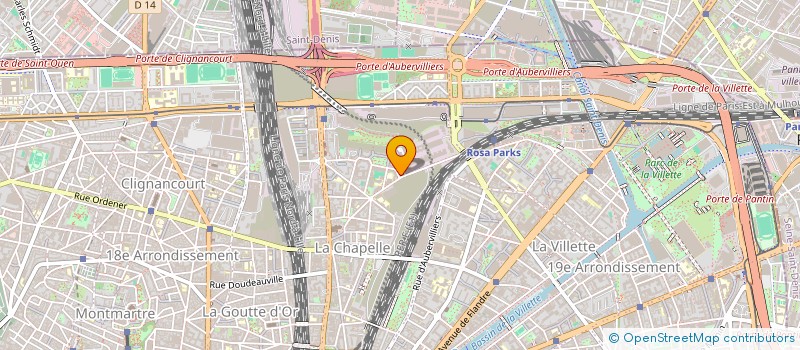 localisation de l'entreprise LYCEE TECHNIQUE ET PROFESSIONNEL SINAI  PARIS